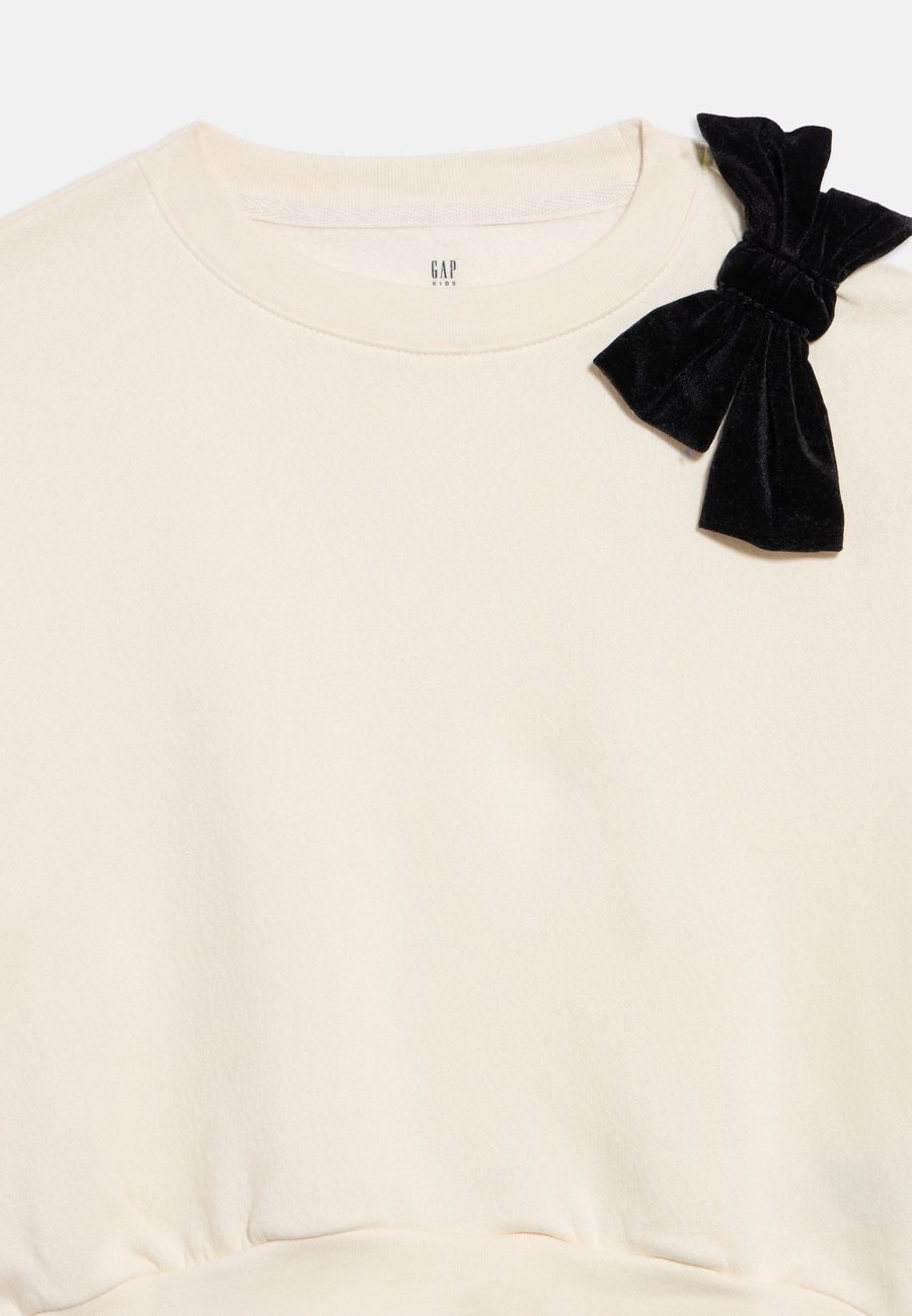 Толстовка GAP CREW GIRLS, Ivory Frost/Off-White — фото 3