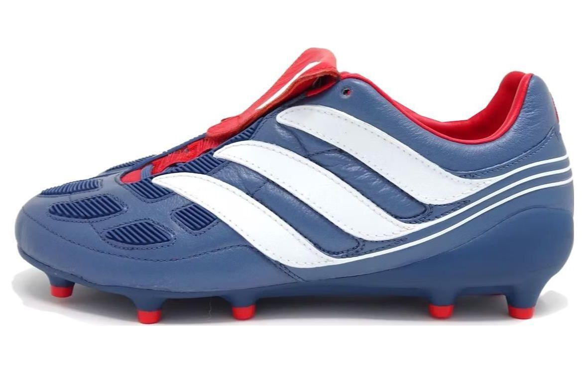 

Predator Precision FG Синий Серый Университетский Красный Adidas