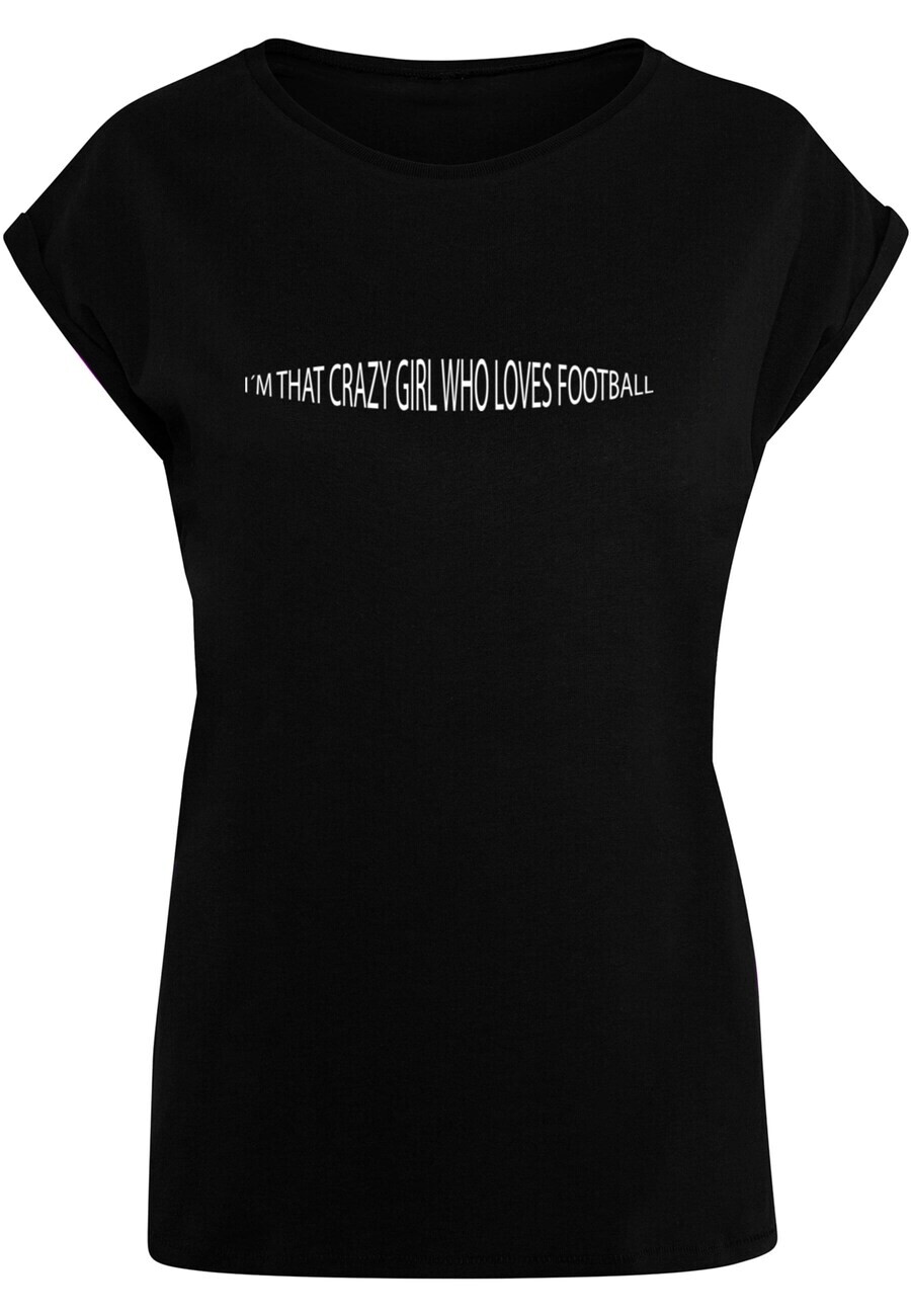 

Футболка Merchcode FOOTBALL GIRL, черный