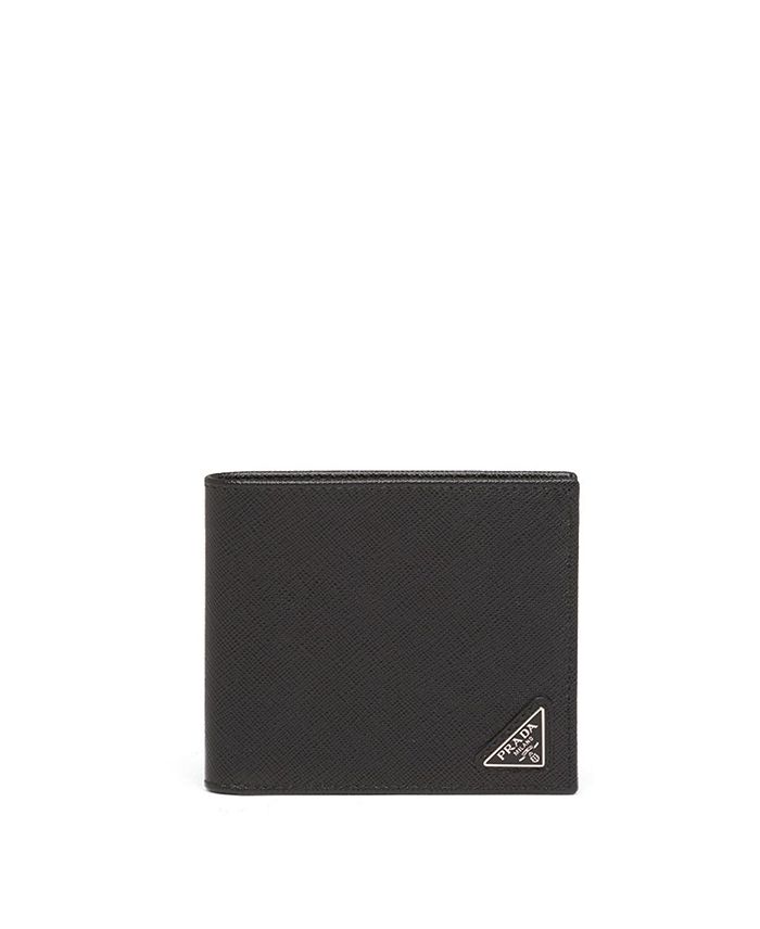 

Кошелёк из кожи Saffiano Prada, черный