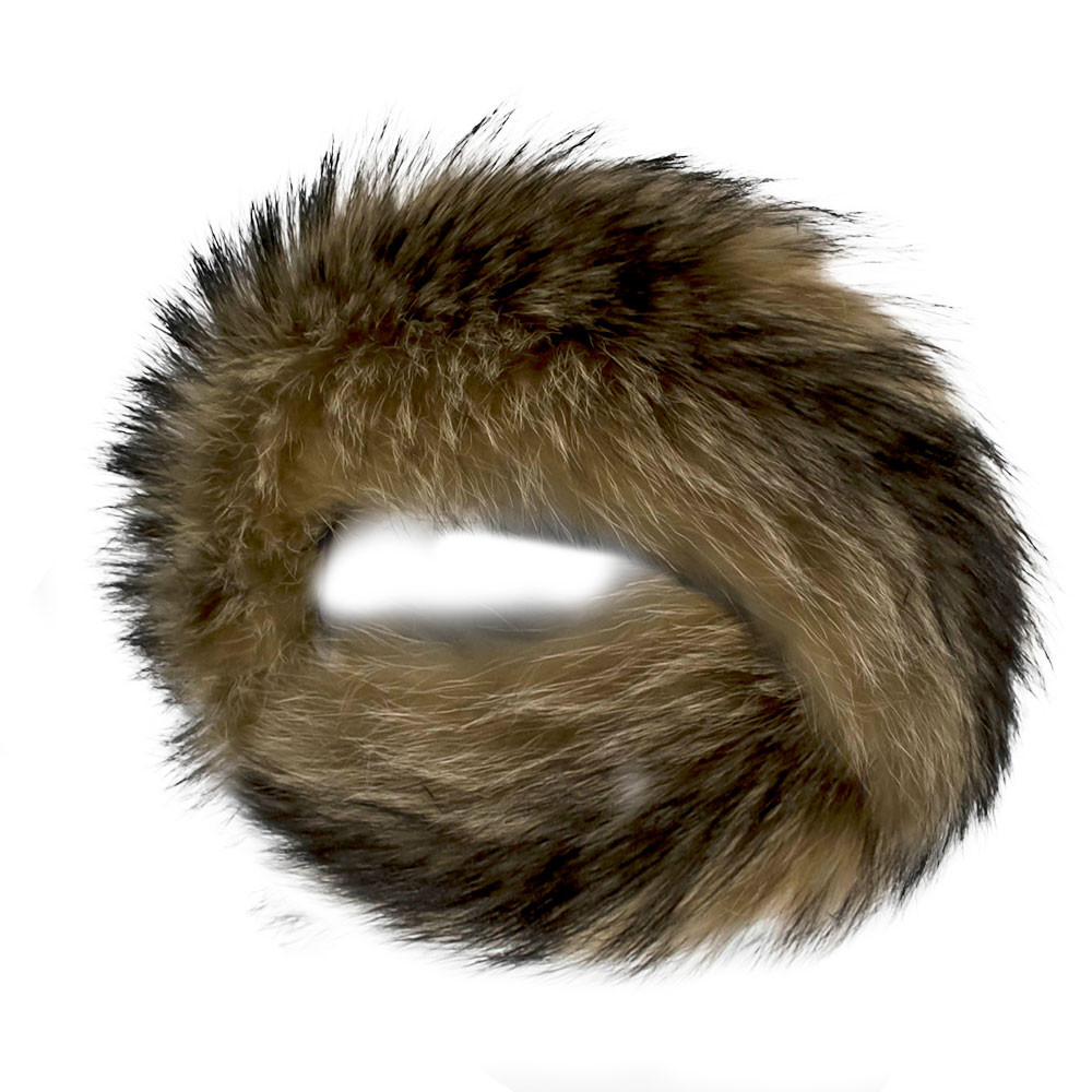 

Повязка на голову Peter Glenn Finn Raccoon из натурального меха (женская), Fin Raccoon