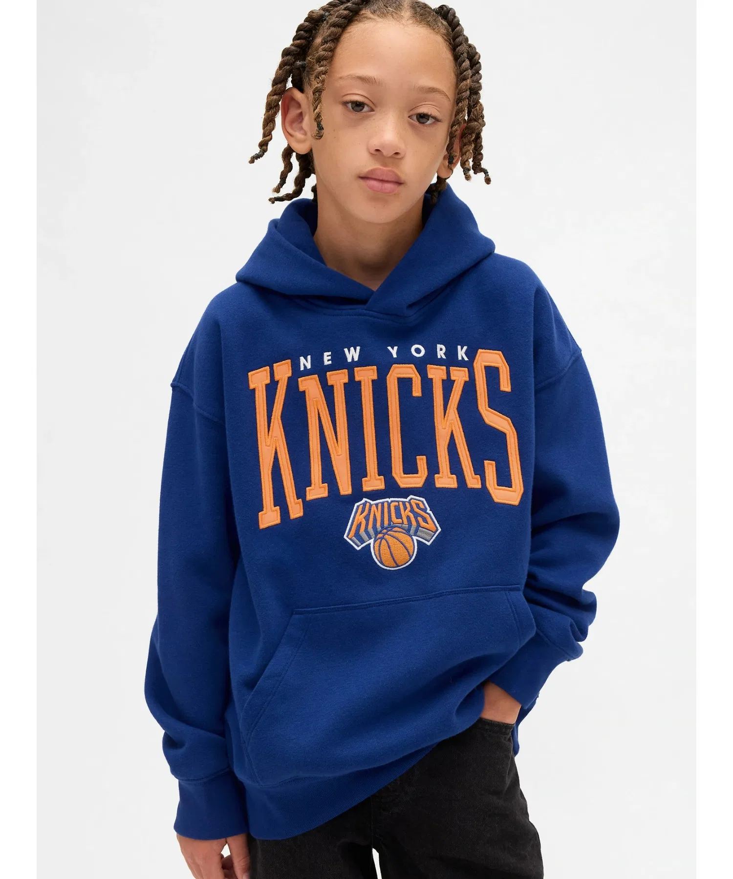 Детская толстовка NBA New York Knicks Vintage Soft Relaxed Fit.