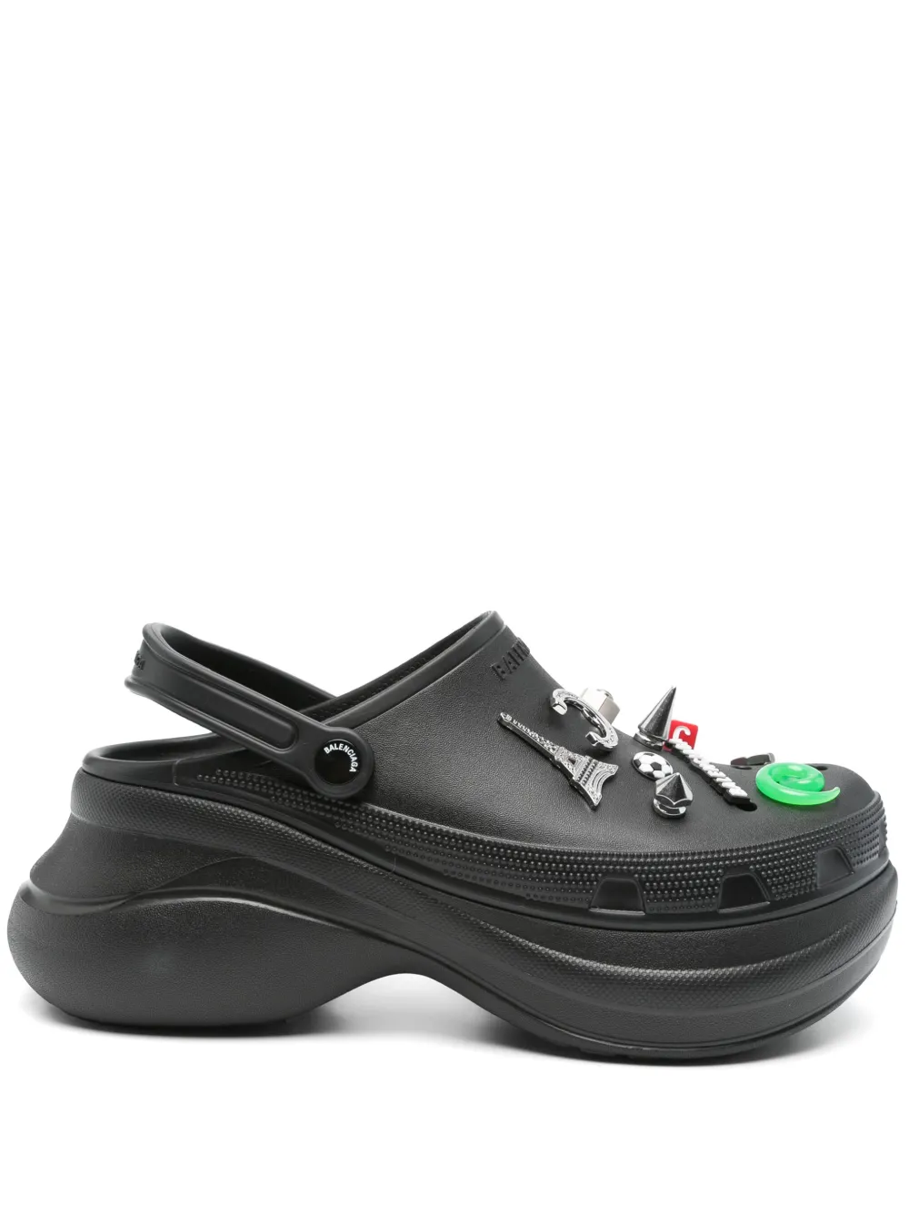 

Слиперы Jibbitz из коллаборации с Crocs BALENCIAGA, черный