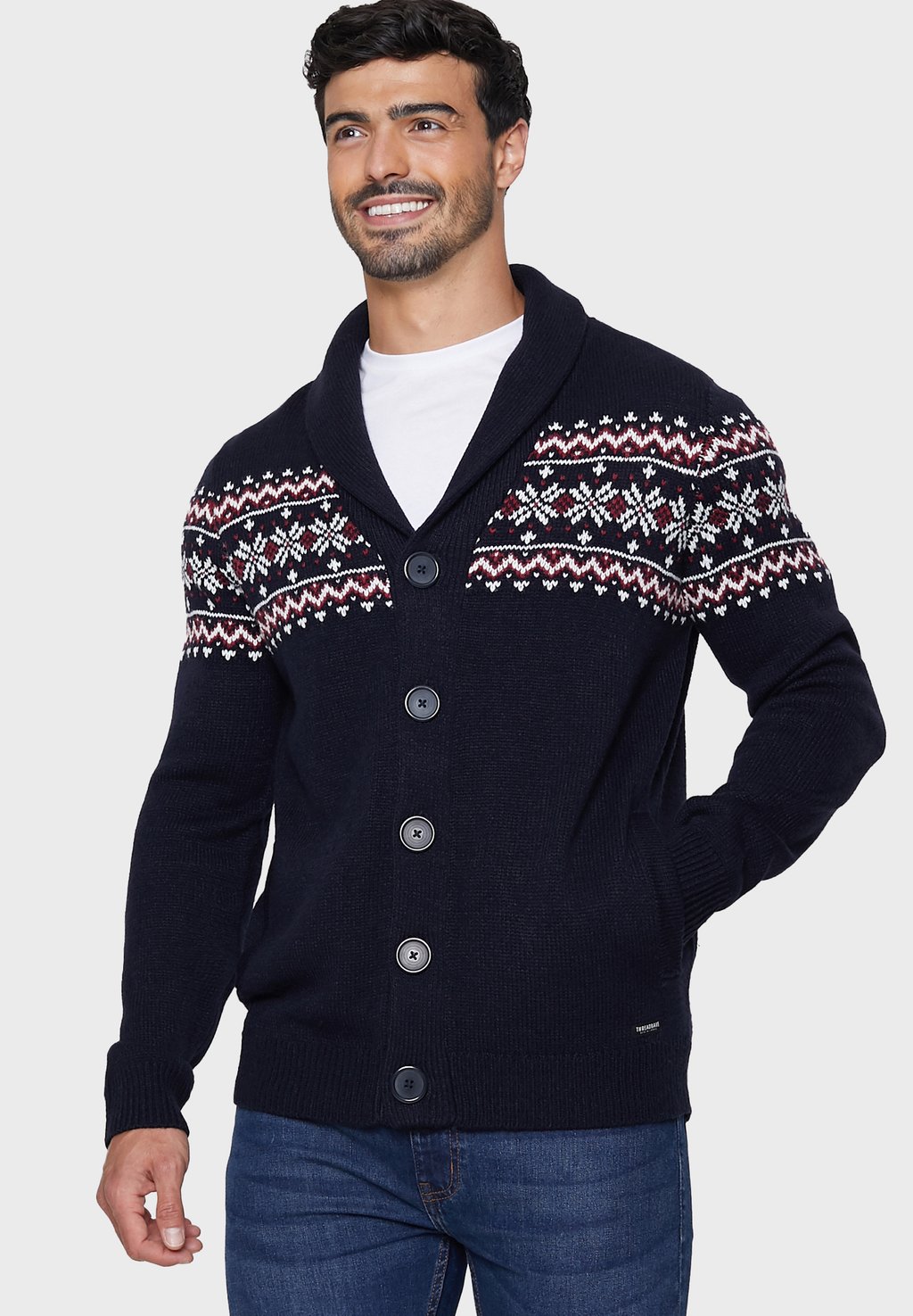 

Кардиган Threadbare, синий