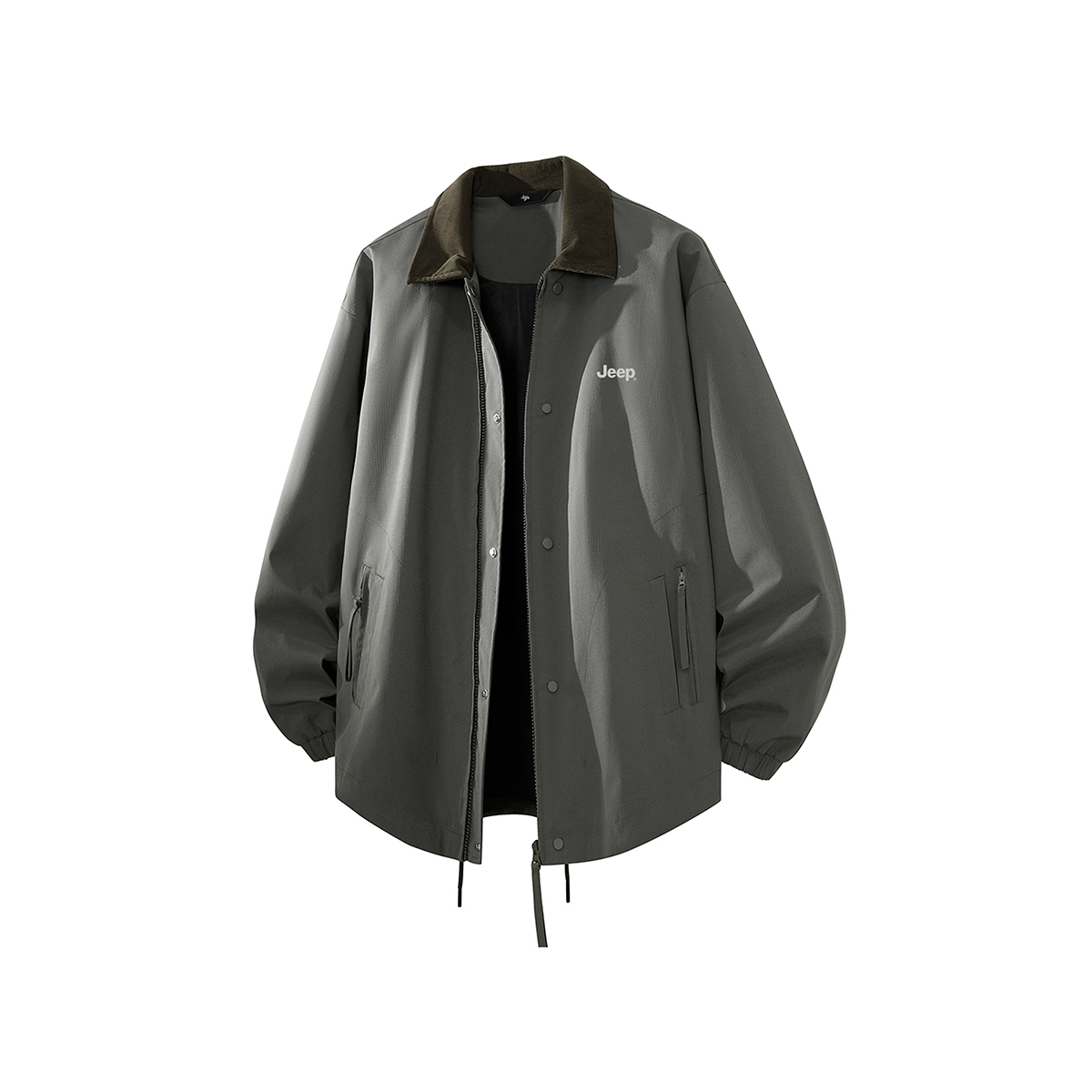 

Куртка Unisex Lapel Moderate Others Jeep, tan