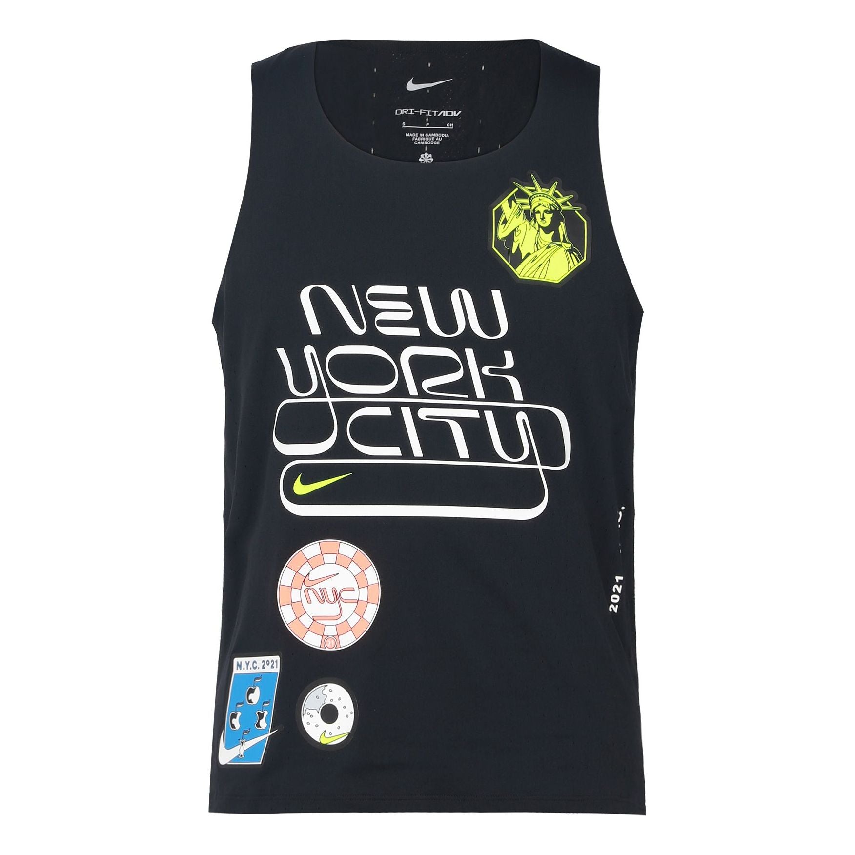 

Жилет Men's Nike Printing Pattern Sleeveless Sports Black Vest