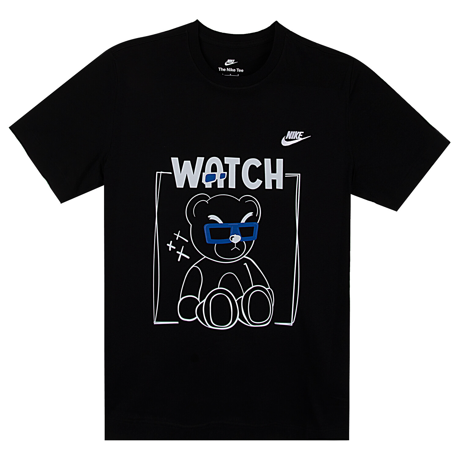 

Футболка мужская черная Nike, черный