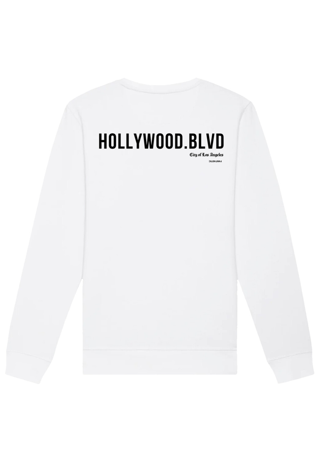 

Толстовка F4NT4STIC Unisex Hollywood boulevard, белый