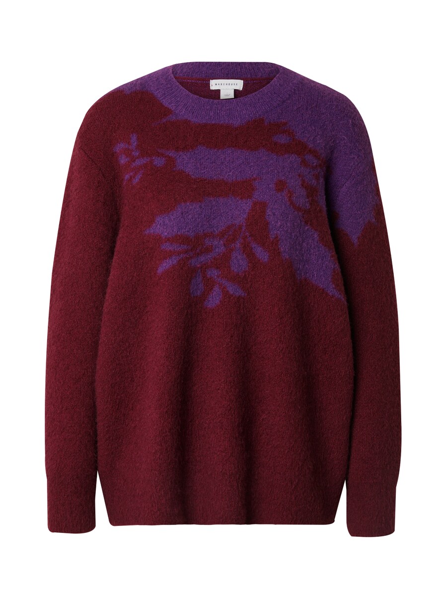 

Свитер Warehouse Holly Christmas, цвет Wine red