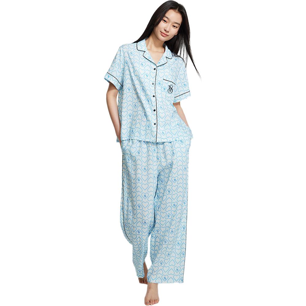 Victoria's Secret Пижамный комплект Women's Blue Heart — фото 3