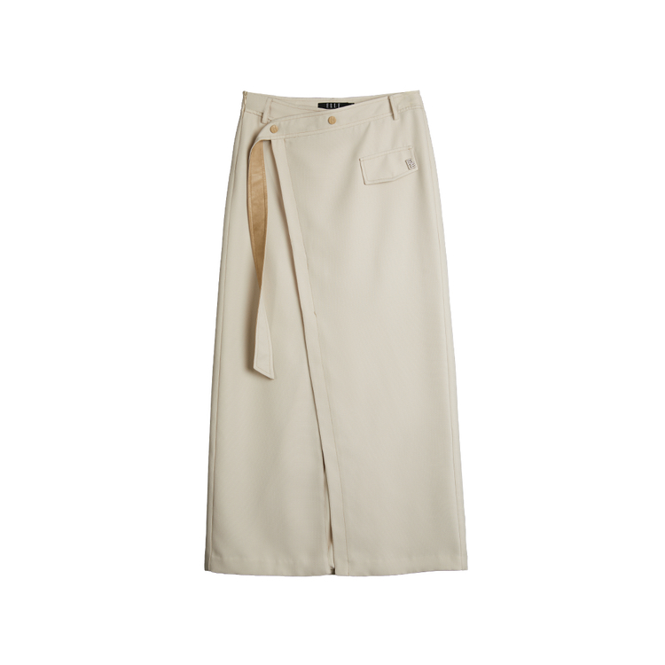 

Женская повседневная длинная юбка ELLE, светло-хаки