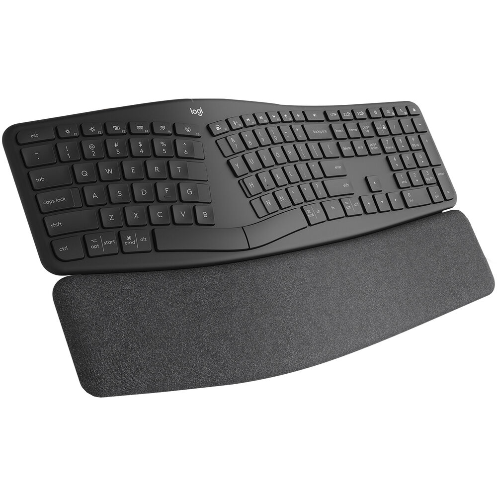 

Беспроводная разделенная клавиатура Logitech Ergo K860 (графит)