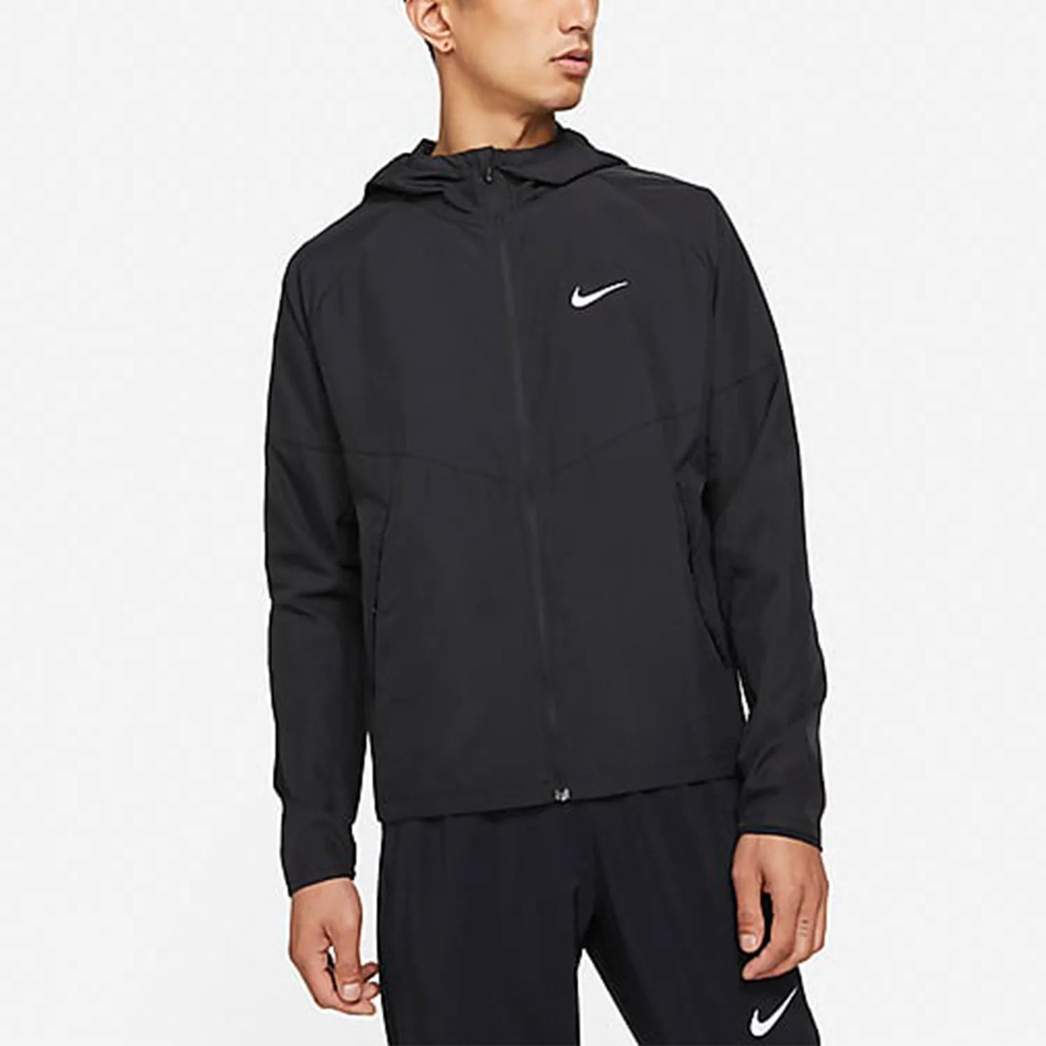 Nike Куртка MILER Spring мужская черная — фото 4