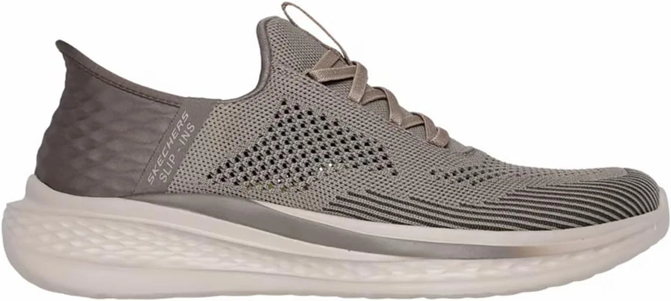 Кроссовки Skechers Мужские 210810-хк, Beige — фото 4