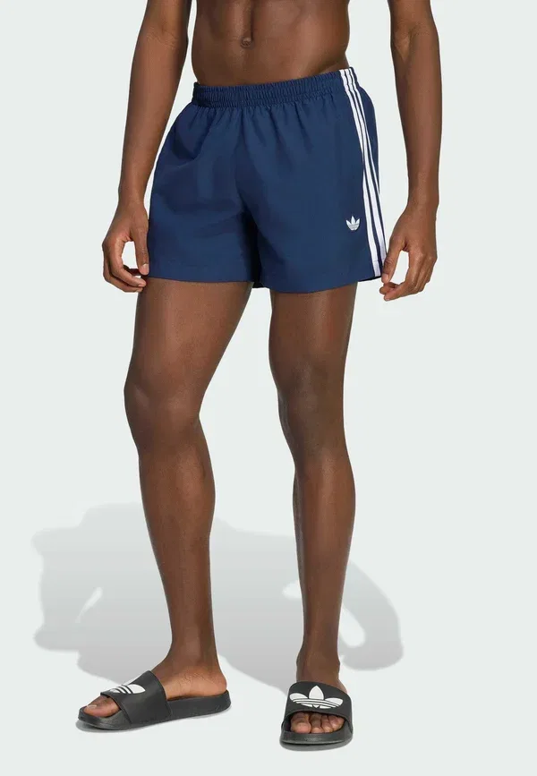 Плавки Adidas Originals 3 stripes swimshorts, цвет ночной индиго