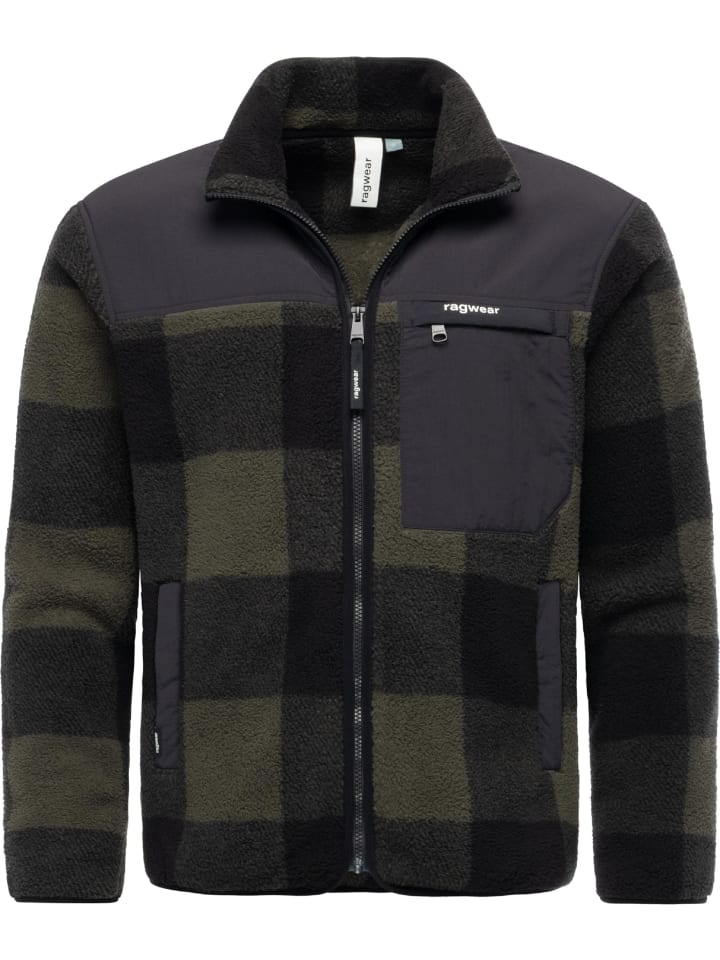 

Плюшевая куртка Cherior темно-зеленого цвета ragwear