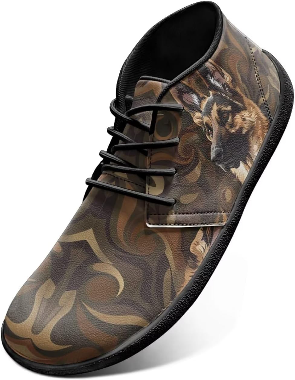 

Кроссовки для бега по шоссе, нескользящие, спортивные кроссовки для собак, удобные, унисекс, широкие, для мужчин и женщин, с нулевым перепадом высоты подошвы Chririnla, German Shepherd Dog