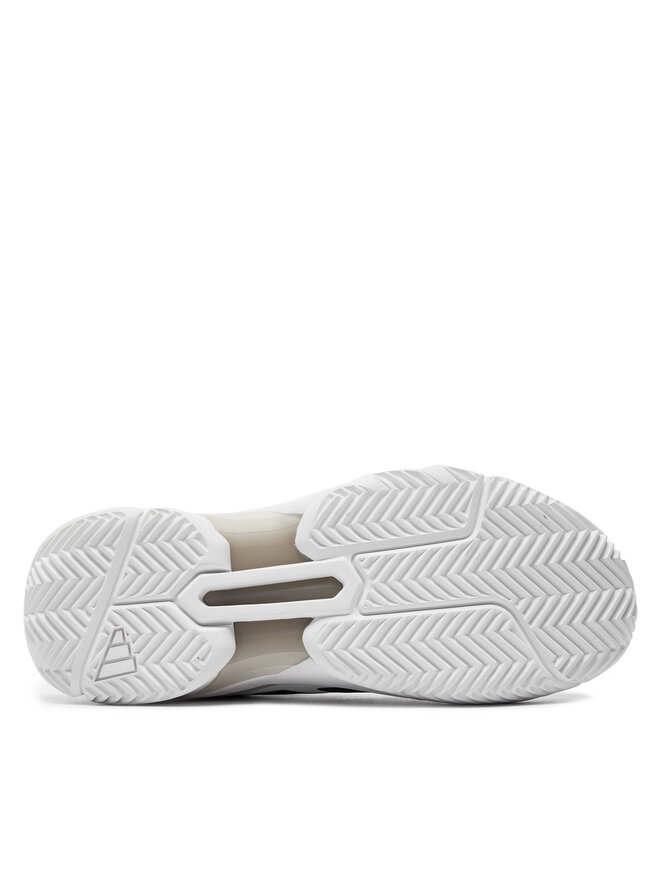 Теннисные кроссовки CourtJam Control 3 Tennis IF7888 Adidas, белый — фото 4