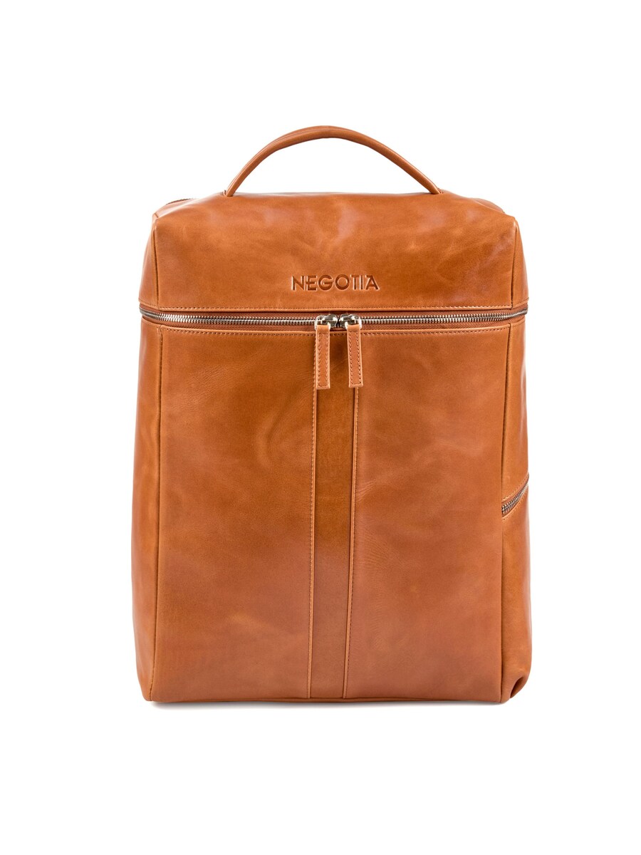 

Рюкзак NEGOTIA Leather Alpha Travel, коричневый