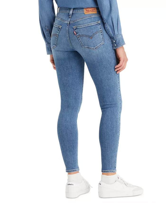 Женские джинсы 720 High-Rise Stretchy Super-Skinny Levi's, синий — фото 2