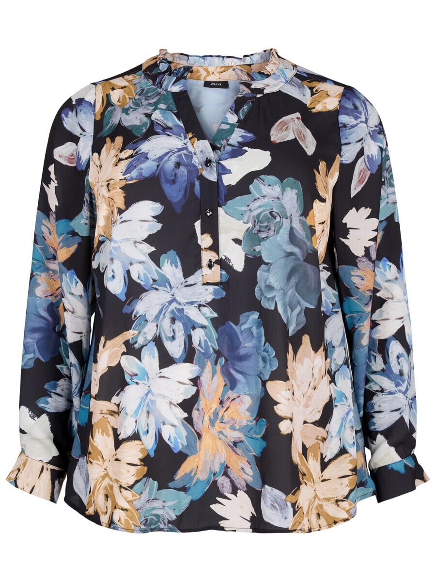 

Блузка Zizzi Blouse Vseli, черный