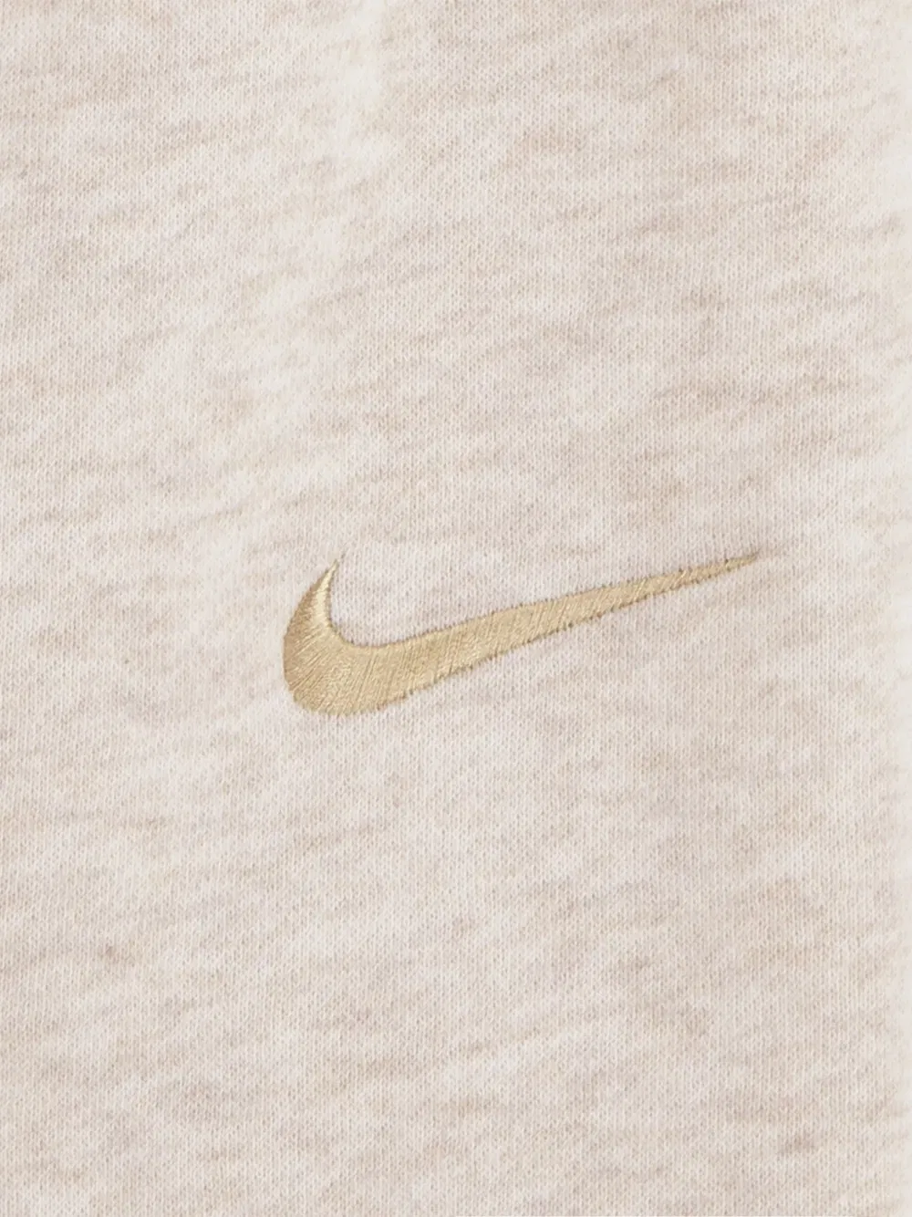 Базовый флисовый спортивный костюм с логотипом Nike Kids, нейтральный — фото 3