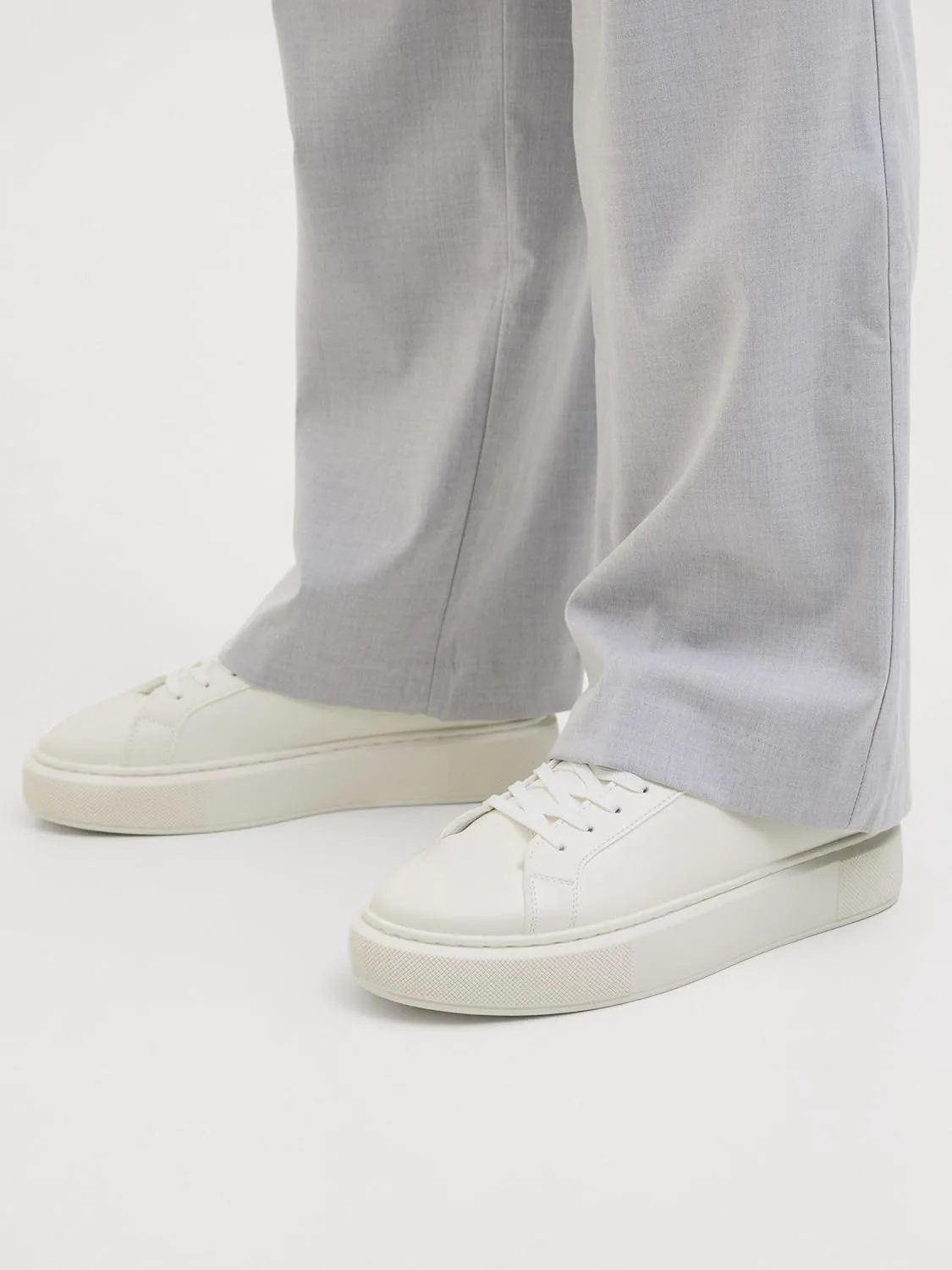 Мужские кроссовки JACK & JONES Jfwaspire Cupsole из ПУ, коллекция Noos, белый — фото 2