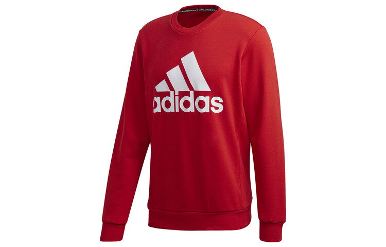 

Толстовка мужская светло-алая/белая Adidas, белый