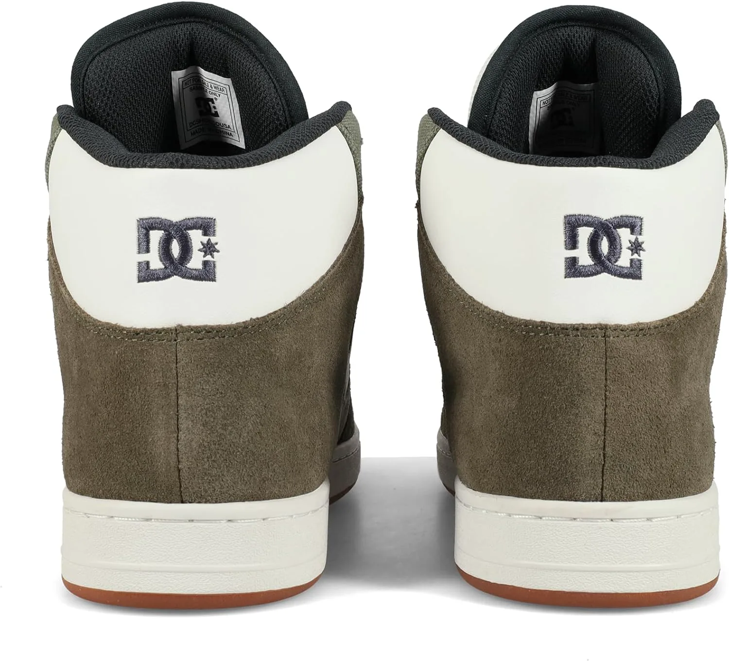 Мужские кеды для скейтборда DC Shoes 43i Manteca 4 HI, оливковый/хаки — фото 2