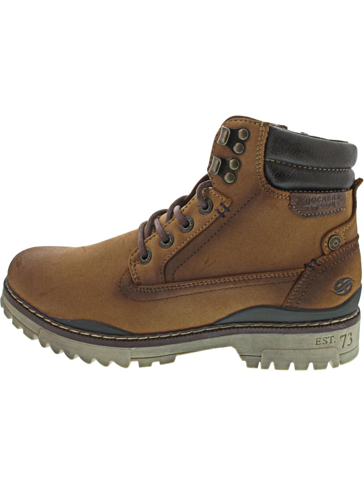 

Dockers by Gerli Коричневые ботильоны на шнуровке