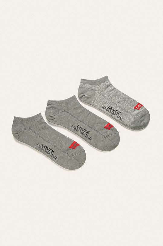 

Носки (3 шт.) Levi's, серый