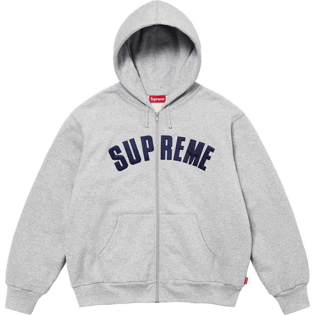 

Термокуртка с капюшоном и молнией Supreme, серый