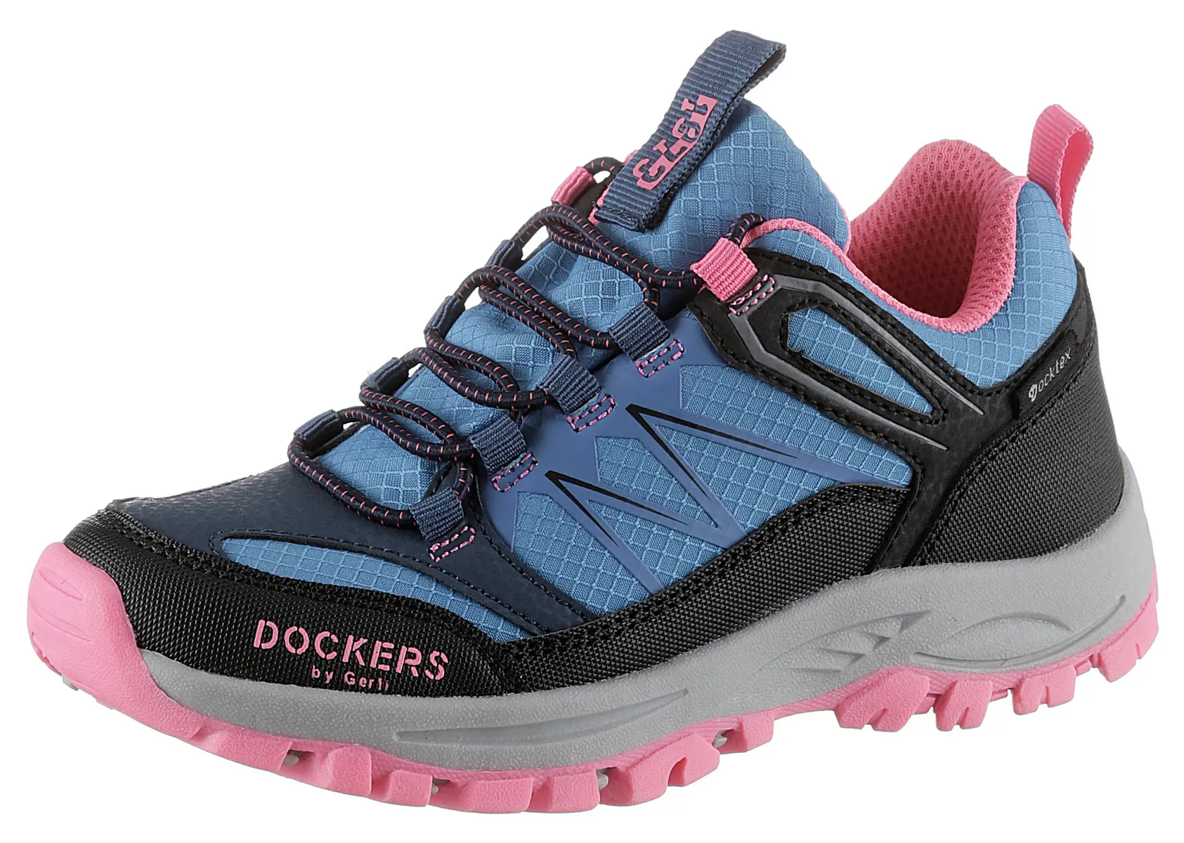 

Кроссовки-слипоны Dockers by Gerli с быстросъемным механизмом, розовый