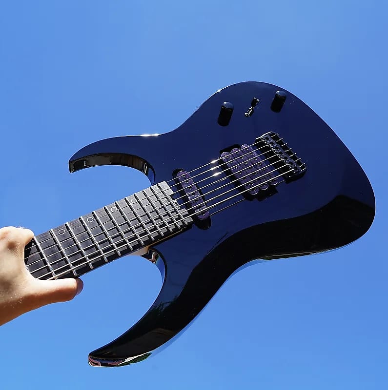 

Электрогитара Schecter DIAMOND SERIES Sunset-7 Triad - Gloss Black 7-String Electric Guitar