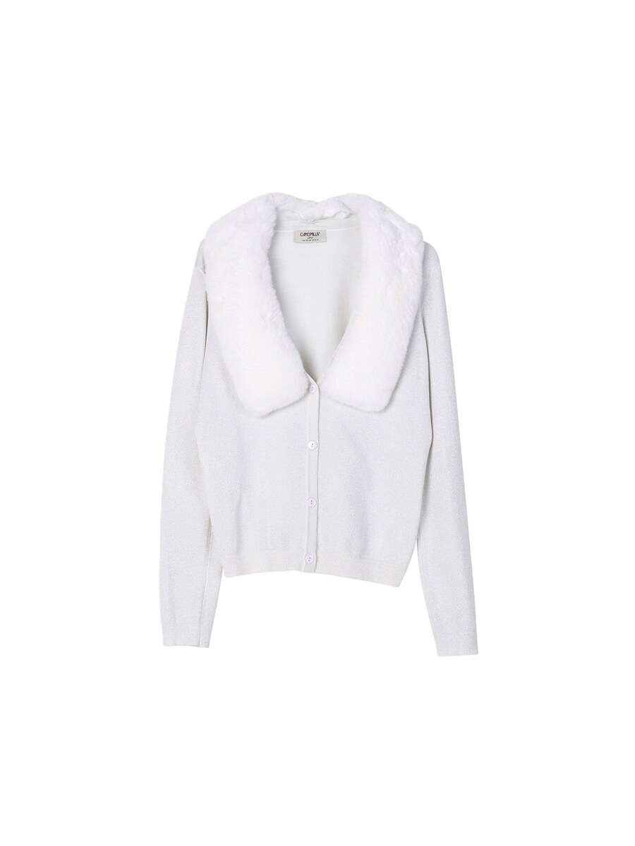 

Вязаный кардиган Camomilla Italia Cristal, белый