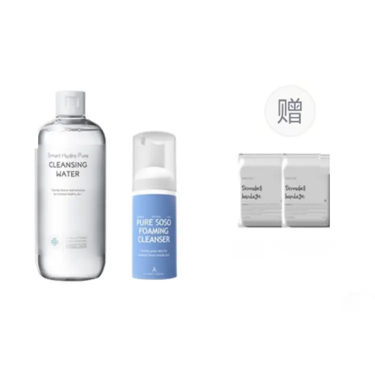 

Вода для снятия макияжа 500 мл + очищающая пенка 100 мл DERMABELL