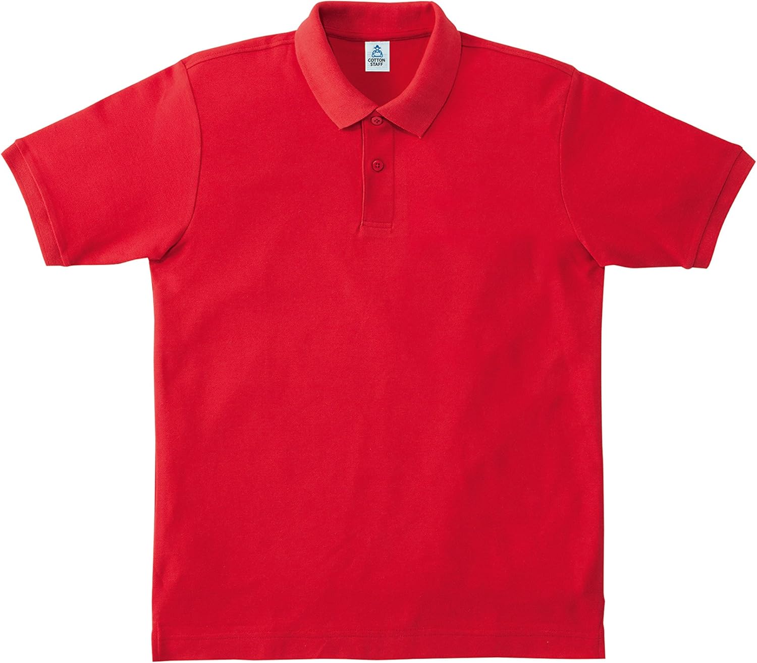 

Хлопковая поло-рубашка STAFF CVC Pique Dry MS3113 мужская Lifemax, красный