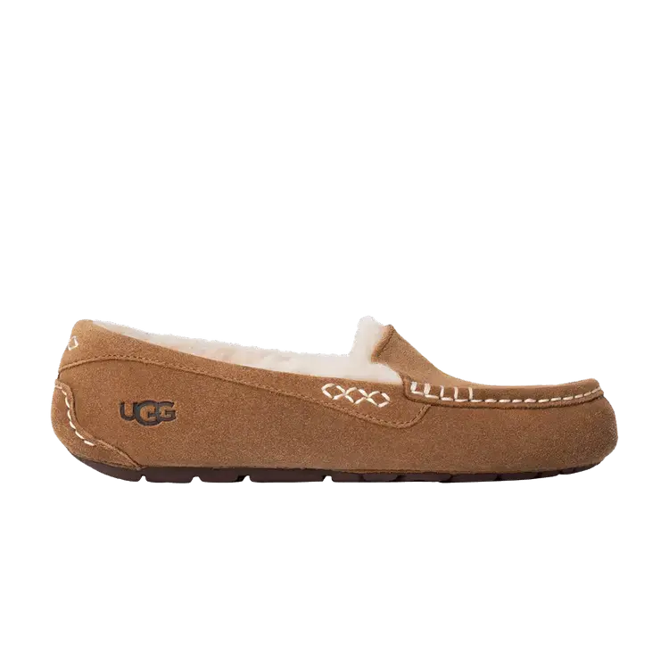 Шлепанцы UGG Wmns Ansley Slipper Chestnut, коричневый