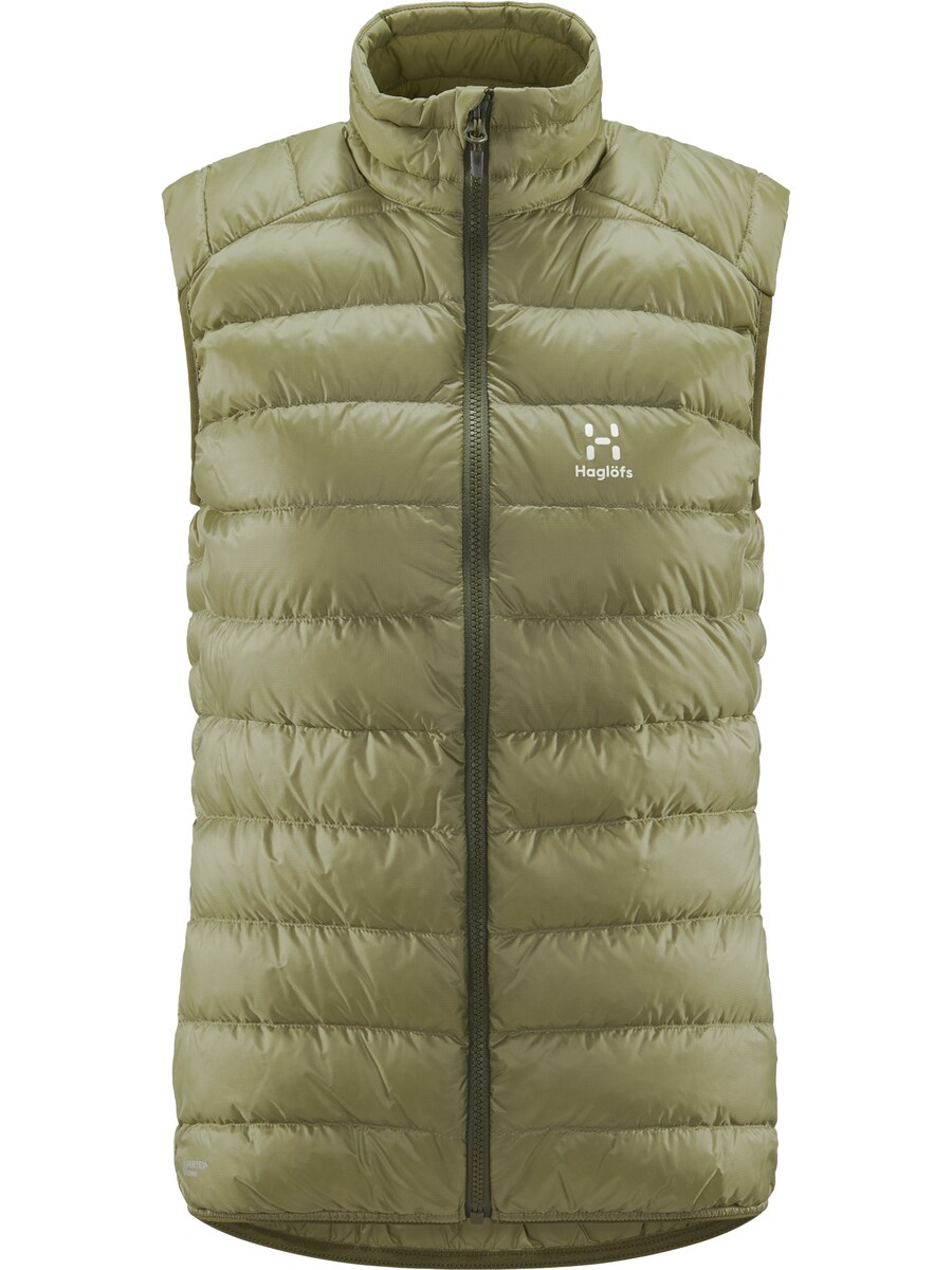 

Утепленный жилет Haglöfs Sports Vest Roc Down, оливковый