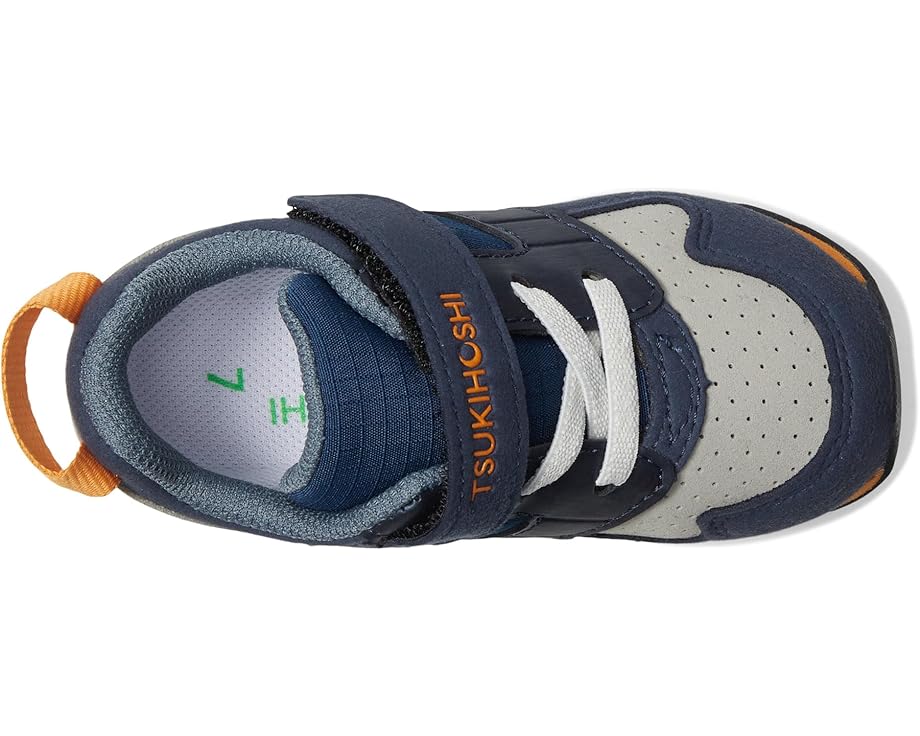 Детские кроссовки Tsukihoshi Racer Tsukihoshi Kids, Navy/Orange — фото 2
