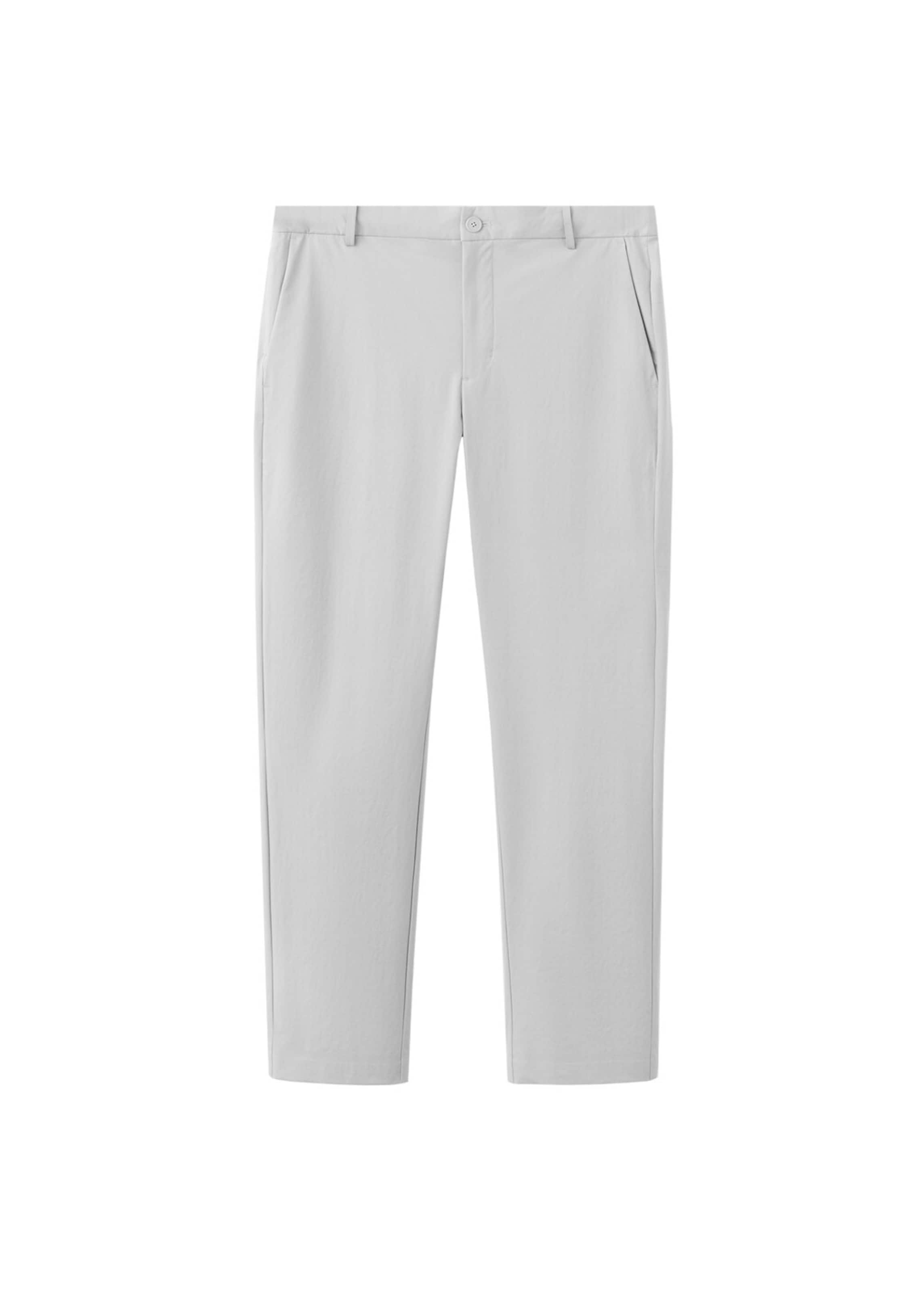 

MANGO MAN Узкие брюки-чиносы 'Due' в дымчато-сером цвете