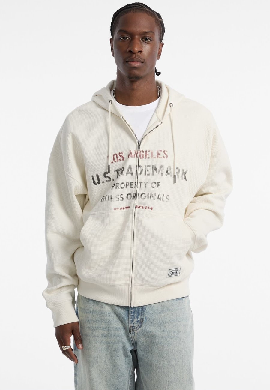 

Толстовка Guess Zip-up sweatshirt, Creme/Beige