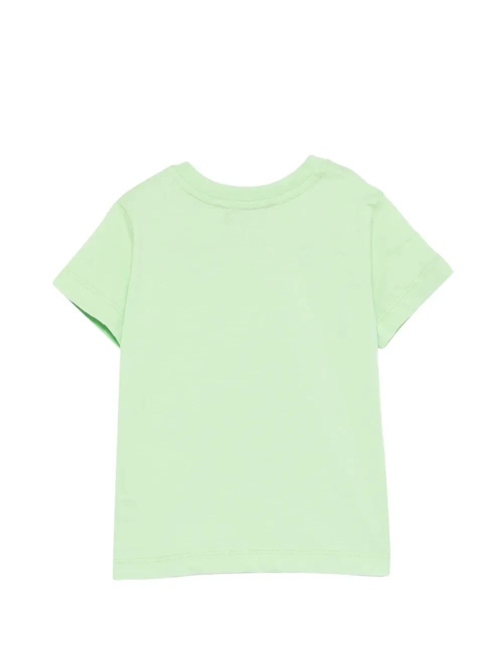 Футболка с графичным принтом MSGM Kids, зеленый — фото 2