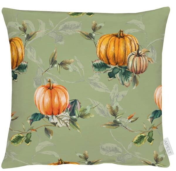 

Декоративная подушка Apelt Herbstzeit Typ E, 39x10x39 см цвет grün/orange
