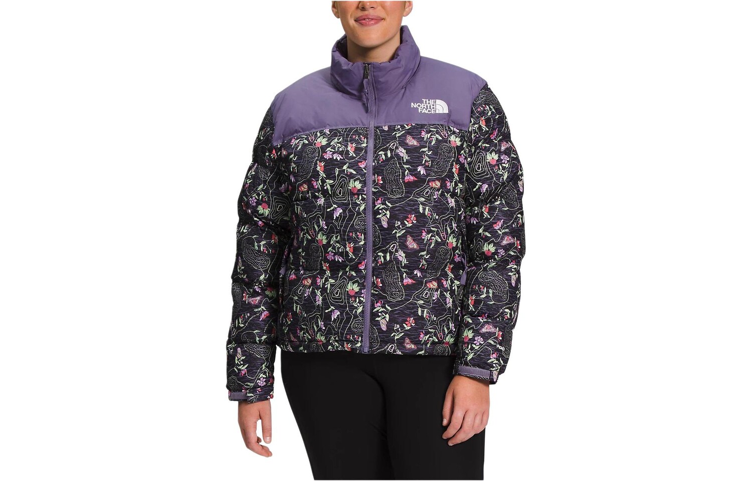 

Коллекция 1996 года. Пуховик женский, фиолетовый The North Face, фиолетовый