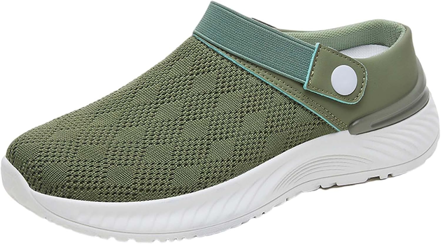 

Мужские и женские спортивные кроссовки на шнуровке из дышащей сетки для прогулок, повседневной носки и тренировок Generic, зеленый