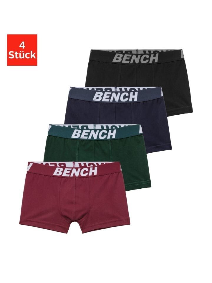 

Боксерские трусы Bench, цвет bordeaux, petrol, navy, schwarz