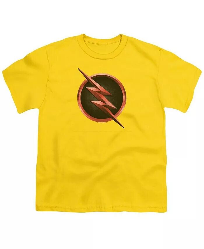 

Футболка с коротким рукавом и обратным логотипом для мальчиков Flash, желтый