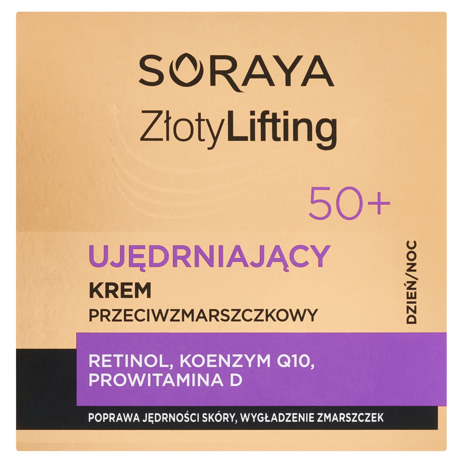 

Укрепляющий крем для лица от морщин 50+ Soraya Złoty Lifting, 50 мл