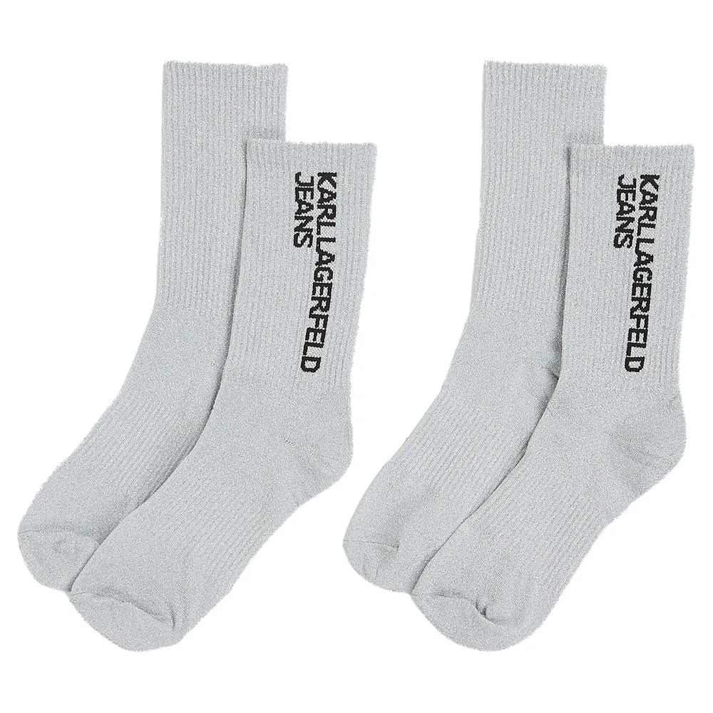 

Носки Karl Lagerfeld A1W47153 2 pairs, серый